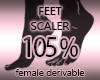 Feet Shoes Resizer 105%