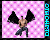 Angel Wings Black