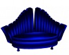 Blue ArtDeco Couch