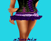 Purple Skirt w/ belt
