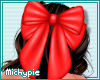 Big Hair Bow (Red)