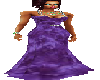 Purple Velvet Gown