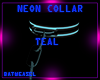 +BW+ Neon Collar Teal
