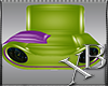 XBI:Green Purple Chair