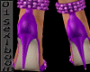 A63(X)purple sandals