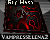 Black+Red Rug (Mesh)