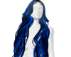 Blue and Black Wavy
