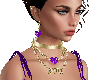 EM Purple Jewelry Set