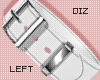 !!D Armband White Left