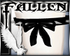 *FA* Spiked Garter Bow L