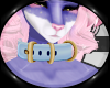 Pet Collar - LtBlue/Bron