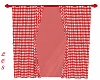 Red Gingham w/Red Sheer