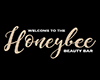 Honeybee Beauty Bar Sign
