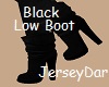 Black Low Boot