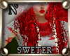 "Nz Winter Sweter Red