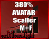 380% Avatar Scaler M+F