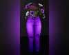 Deco Flower Jeans Purple