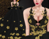 BLACK GOLD GOWN