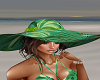hat beach green