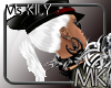 [MK] Hat White PonyTail2