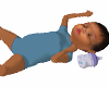 Sunrise baby sleep blue
