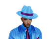 blue Fedora