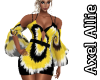 AA Yellow Swirl ShortSet