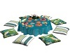 tropical dining table