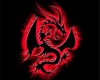red and black dragon