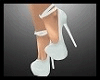 Gala White Heels