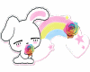 Kawaii Rainbow Bunny