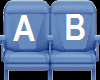 Airline Seat Letters A-B