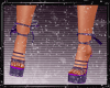 Purple Glitter Heels