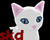 (SK)White Pet Cat(Adult)