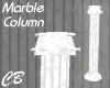CB White Marble Column