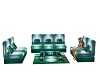 Caribbean Lost Couch Set