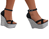 DARK BLUE WEDGES