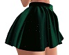 *RLL Green Satin Skirt*