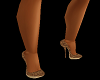 brown and beige heels