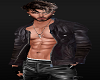 Male Full Leather Jacket Outfit