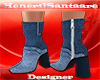 HS-Blue Yanne Boots