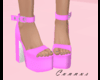 Cotton Candy Pink Heels