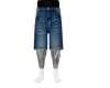 Jeans Shorts inked