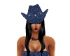Denim Cowgirl Hat