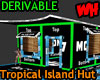 Tropical Island Hut