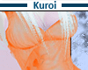Ku~ Short dress - Orange