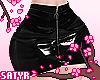Black Latex Skirt RL