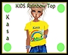 KIDS Rainbow Top by Kasa