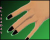 Black and Green Nails