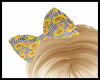 SUNFLOWER HAIR BOW